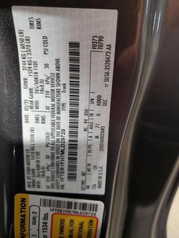 Photo 12 VIN: 1FTER1FH7MLD29720 - FORD RANGER XL 