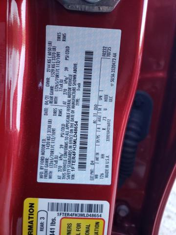 Photo 9 VIN: 1FTER4FH3MLD48654 - FORD RANGER XL 