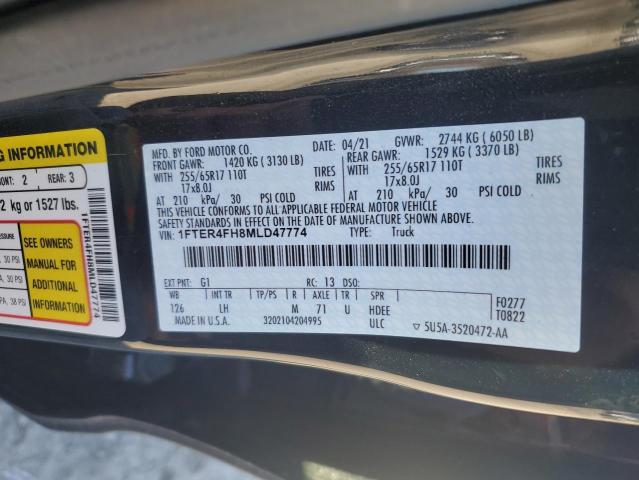 Photo 11 VIN: 1FTER4FH8MLD47774 - FORD RANGER XL 