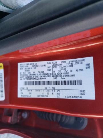 Photo 9 VIN: 1FTER4FHXKLA13405 - FORD RANGER XL 