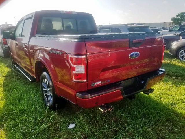 Photo 2 VIN: 1FTEW1C58JKE84975 - FORD F150 SUPER 