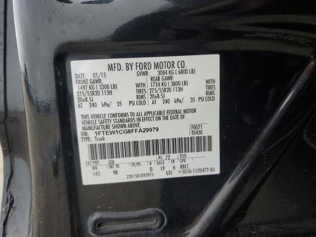 Photo 12 VIN: 1FTEW1CG8FFA29979 - FORD F150 SUPER 