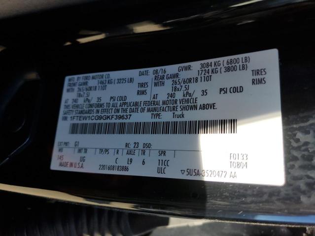 Photo 11 VIN: 1FTEW1CG9GKF39637 - FORD F-150 