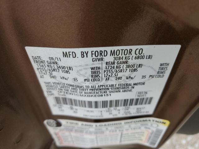 Photo 11 VIN: 1FTEW1CMXBKE08151 - FORD F150 SUPER 