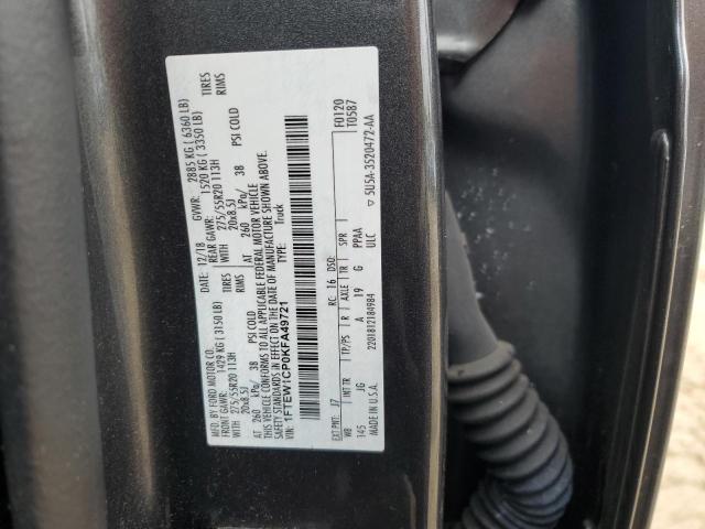 Photo 11 VIN: 1FTEW1CP0KFA49721 - FORD F-150 