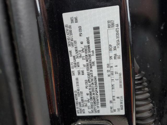 Photo 12 VIN: 1FTEW1CP2FKD55090 - FORD F-150 