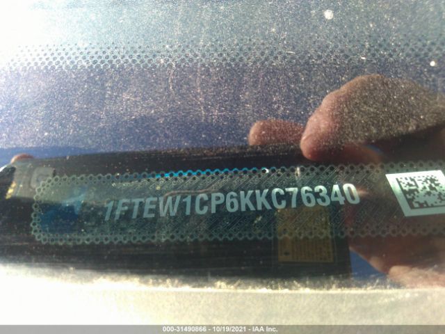 Photo 8 VIN: 1FTEW1CP6KKC76340 - FORD F-150 