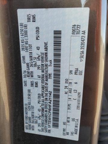 Photo 11 VIN: 1FTEW1CP8HFA21142 - FORD F-150 