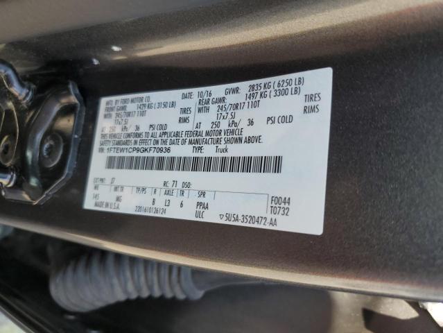 Photo 11 VIN: 1FTEW1CP9GKF70936 - FORD F-150 