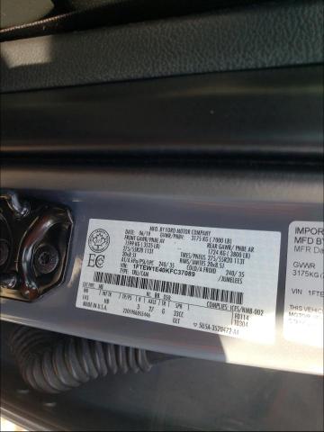 Photo 9 VIN: 1FTEW1E40KFC37089 - FORD F150 SUPER 