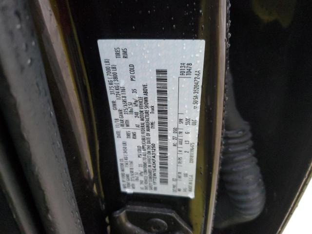 Photo 11 VIN: 1FTEW1E43KFA31250 - FORD F-150 