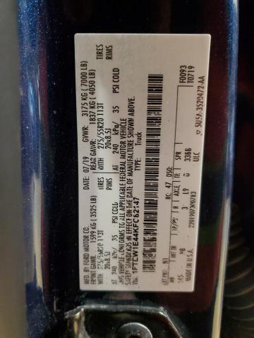 Photo 11 VIN: 1FTEW1E44KFC82147 - FORD F150 SUPER 