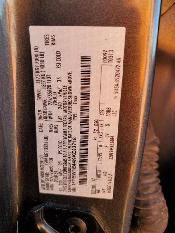 Photo 11 VIN: 1FTEW1E44KKE03718 - FORD F150 SUPER 