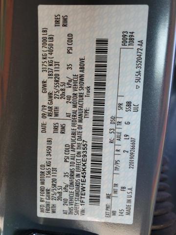 Photo 11 VIN: 1FTEW1E45KKE93557 - FORD F-150 