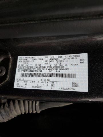 Photo 11 VIN: 1FTEW1E46LFA17764 - FORD F150 SUPER 