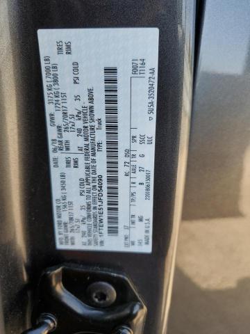 Photo 11 VIN: 1FTEW1E51JFD54090 - FORD F150 SUPER 