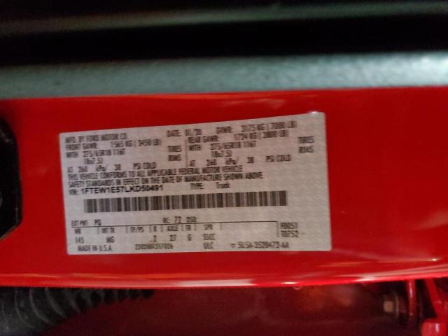 Photo 11 VIN: 1FTEW1E57LKD50491 - FORD F150 SUPER 