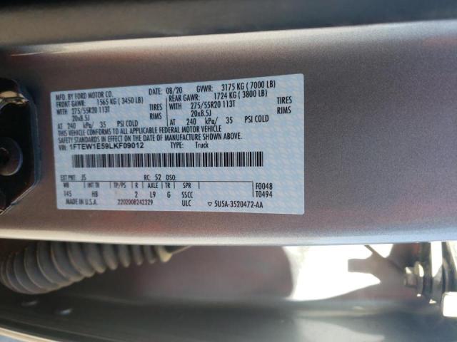 Photo 11 VIN: 1FTEW1E59LKF09012 - FORD F-150 