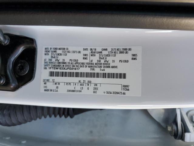 Photo 11 VIN: 1FTEW1E5XJFE01617 - FORD F150 SUPER 