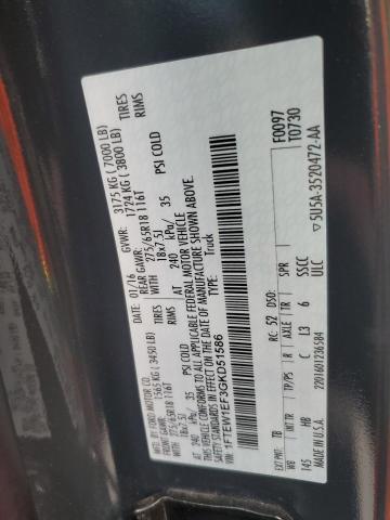 Photo 11 VIN: 1FTEW1EF3GKD51586 - FORD F150 SUPER 