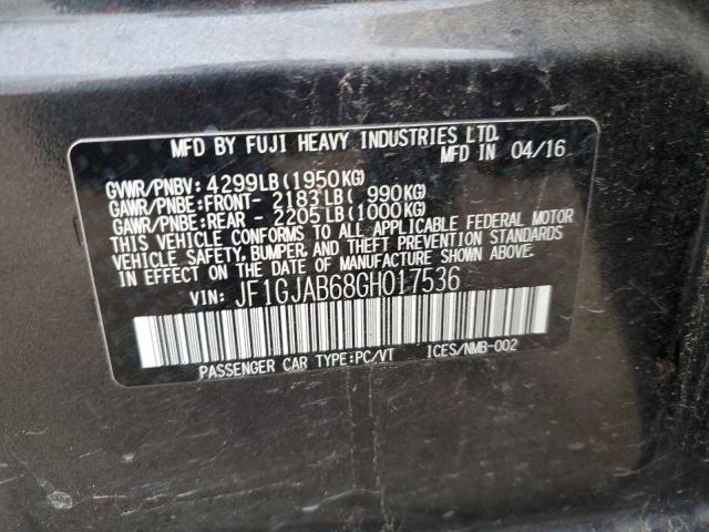 Photo 11 VIN: 1FTEW1EF3HFB89999 - SUBARU IMPREZA 