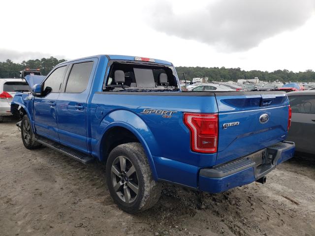 Photo 2 VIN: 1FTEW1EF7FKE74676 - FORD F150 SUPER 