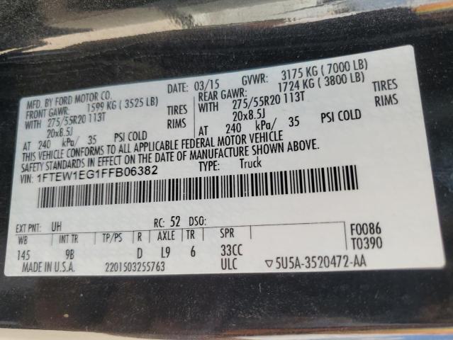 Photo 11 VIN: 1FTEW1EG1FFB06382 - FORD F150 SUPER 