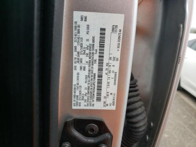 Photo 11 VIN: 1FTEW1EG2JFC10890 - FORD F150 SUPER 