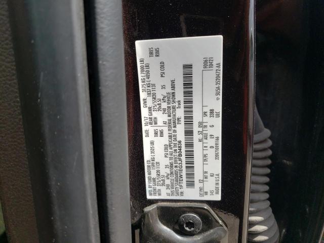 Photo 11 VIN: 1FTEW1EG3JFB04836 - FORD F150 SUPER 