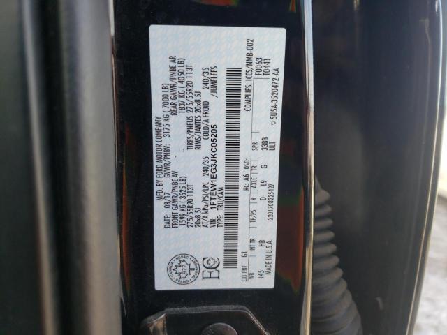 Photo 11 VIN: 1FTEW1EG3JKC05205 - FORD F-150 