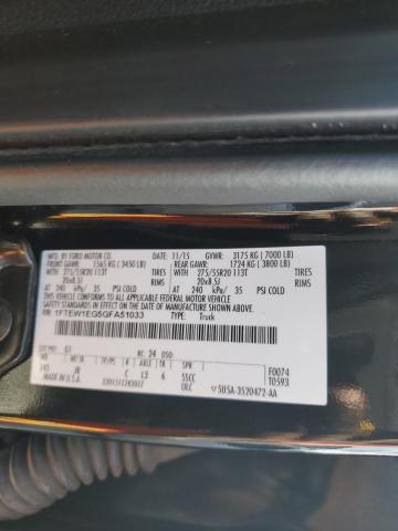 Photo 12 VIN: 1FTEW1EG5GFA51033 - FORD F150 SUPER 