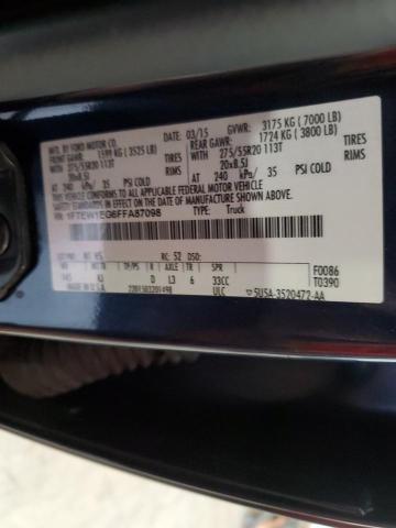 Photo 11 VIN: 1FTEW1EG6FFA87098 - FORD F150 SUPER 