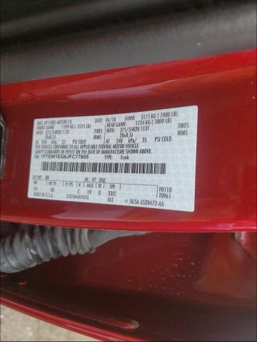 Photo 9 VIN: 1FTEW1EG8JFC77655 - FORD F150 SUPER 