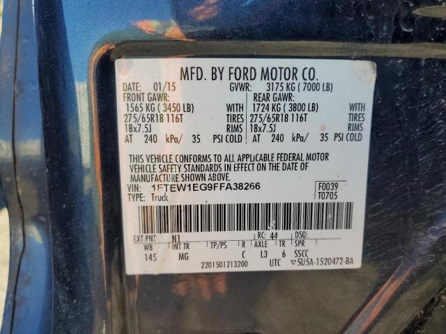 Photo 11 VIN: 1FTEW1EG9FFA38266 - FORD F150 SUPER 