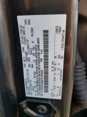 Photo 11 VIN: 1FTEW1EG9FFC05550 - FORD F-150 