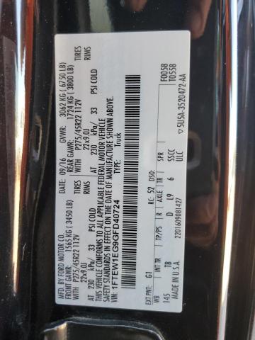 Photo 11 VIN: 1FTEW1EG9GFD40724 - FORD F-150 