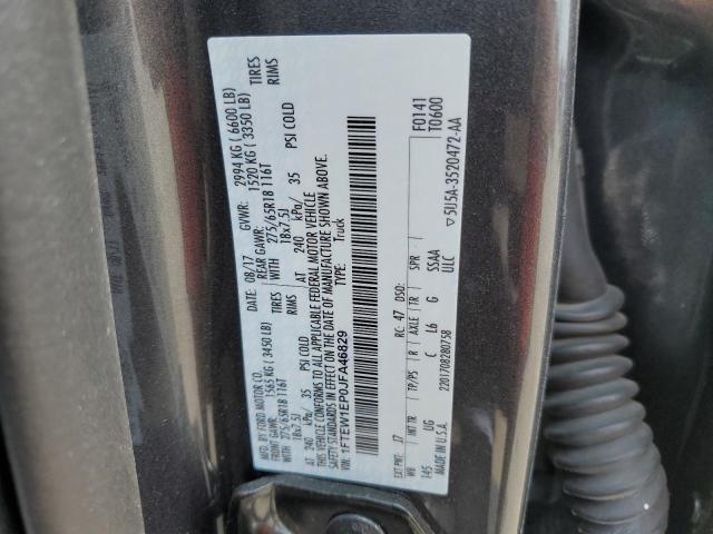 Photo 11 VIN: 1FTEW1EP0JFA46829 - FORD F150 SUPER 