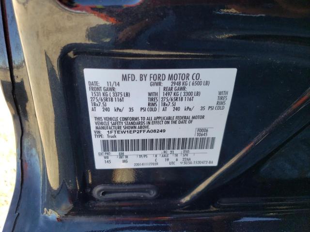 Photo 12 VIN: 1FTEW1EP2FFA08249 - FORD F150 SUPER 