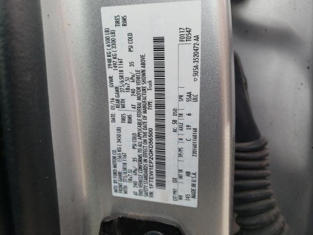 Photo 11 VIN: 1FTEW1EP2GKD56500 - FORD F150 SUPER 