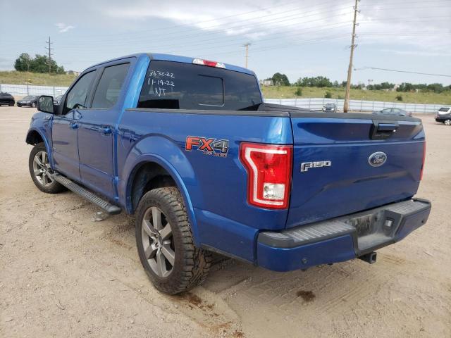 Photo 2 VIN: 1FTEW1EPXHFA33855 - FORD F150 SUPER 