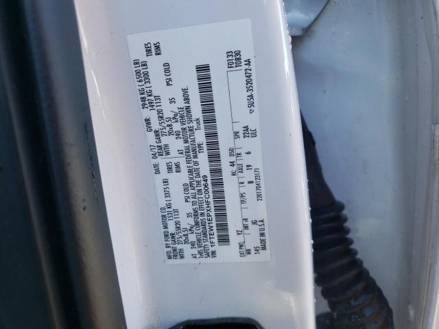 Photo 12 VIN: 1FTEW1EPXHFC00649 - FORD F-150 