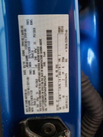 Photo 9 VIN: 1FTEW1EPXKFB62525 - FORD F150 SUPER 