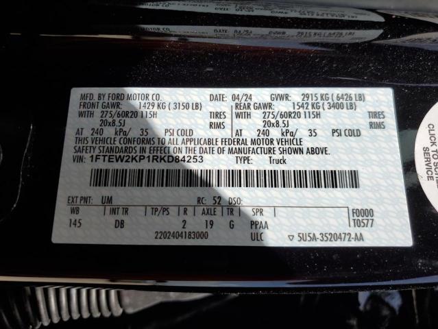 Photo 11 VIN: 1FTEW2KP1RKD84253 - FORD F150 STX 