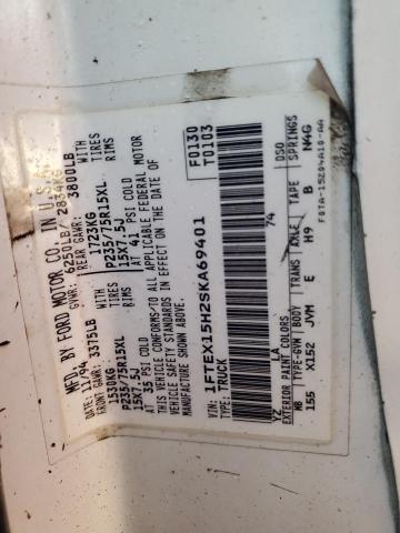 Photo 12 VIN: 1FTEX15H2SKA69401 - FORD F150 