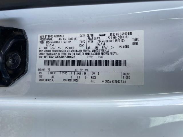 Photo 9 VIN: 1FTEX1C55JKF30825 - FORD F150 SUPER 