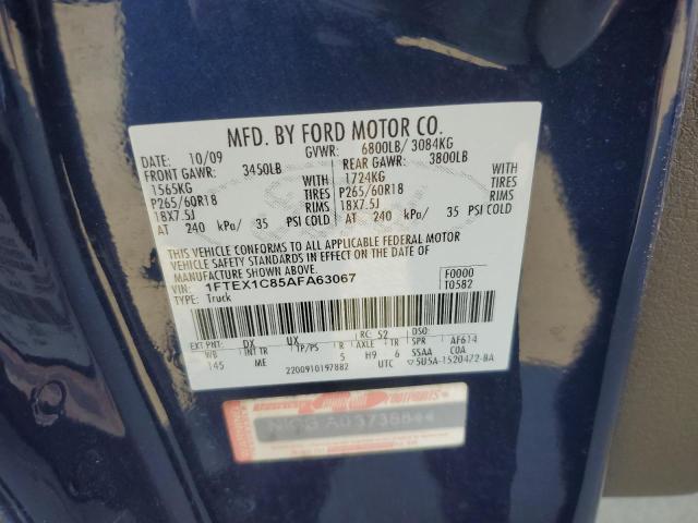 Photo 11 VIN: 1FTEX1C85AFA63067 - FORD F150 SUPER 