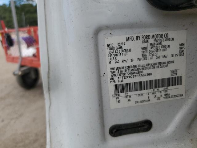 Photo 11 VIN: 1FTEX1C87FFA67368 - FORD F150 SUPER 