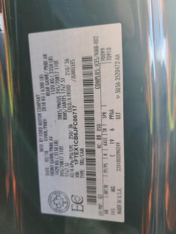 Photo 11 VIN: 1FTEX1CB6JFC06717 - FORD F-150 