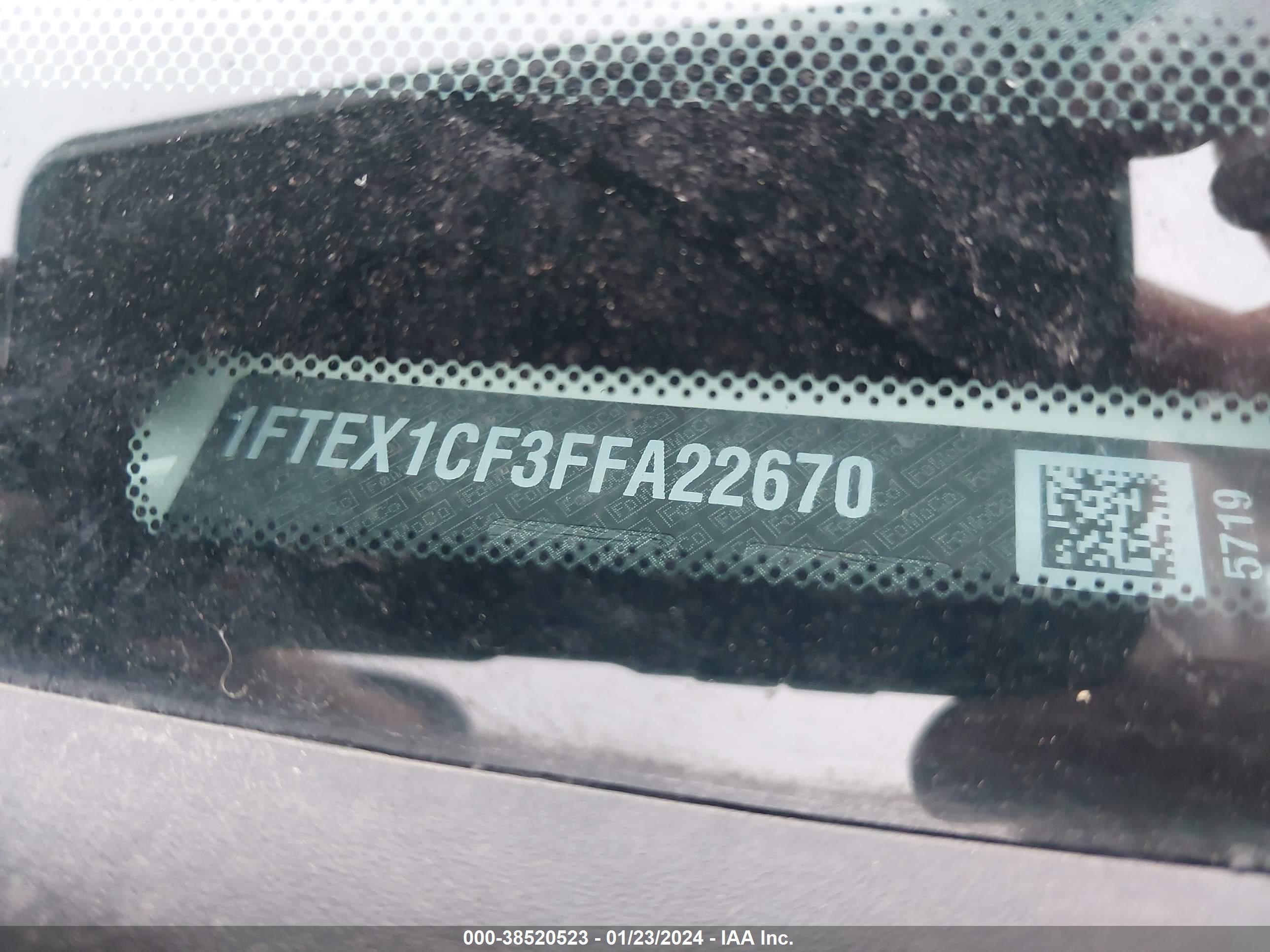 Photo 8 VIN: 1FTEX1CF3FFA22670 - FORD F-150 