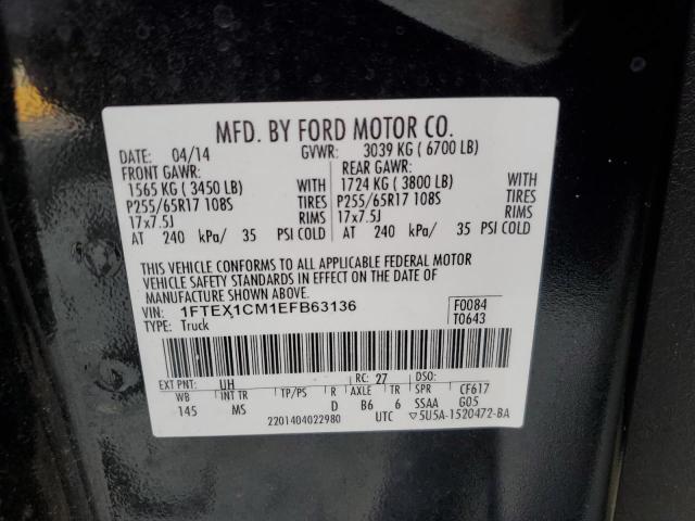 Photo 11 VIN: 1FTEX1CM1EFB63136 - FORD F-150 